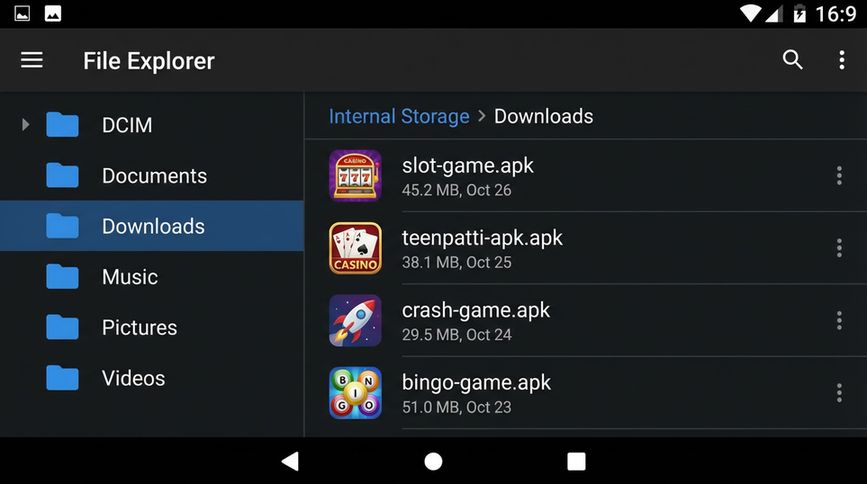 Main screen of Star Game gameapk page for PK players